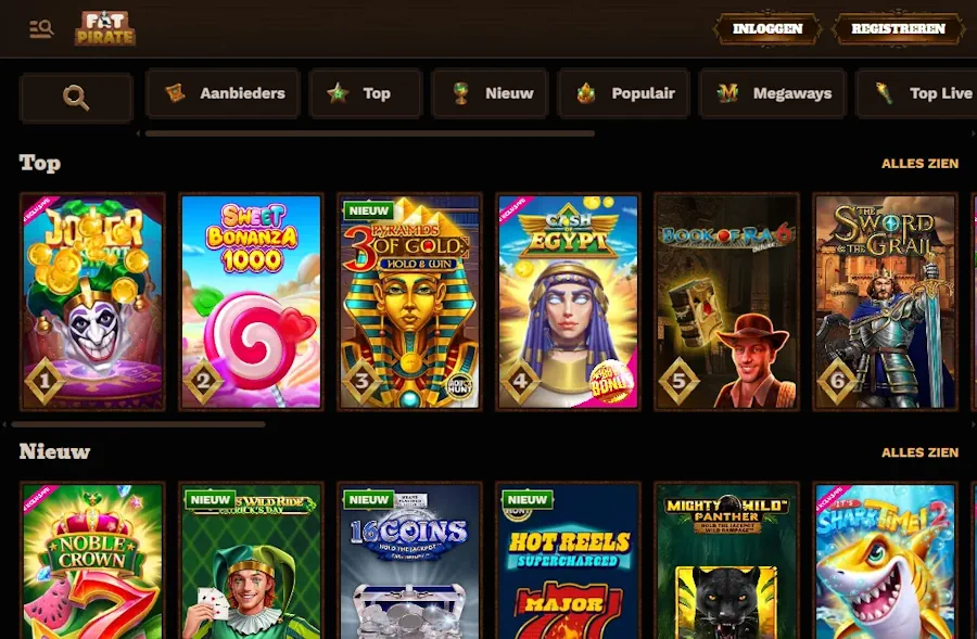 fatpirate casino spelletjes